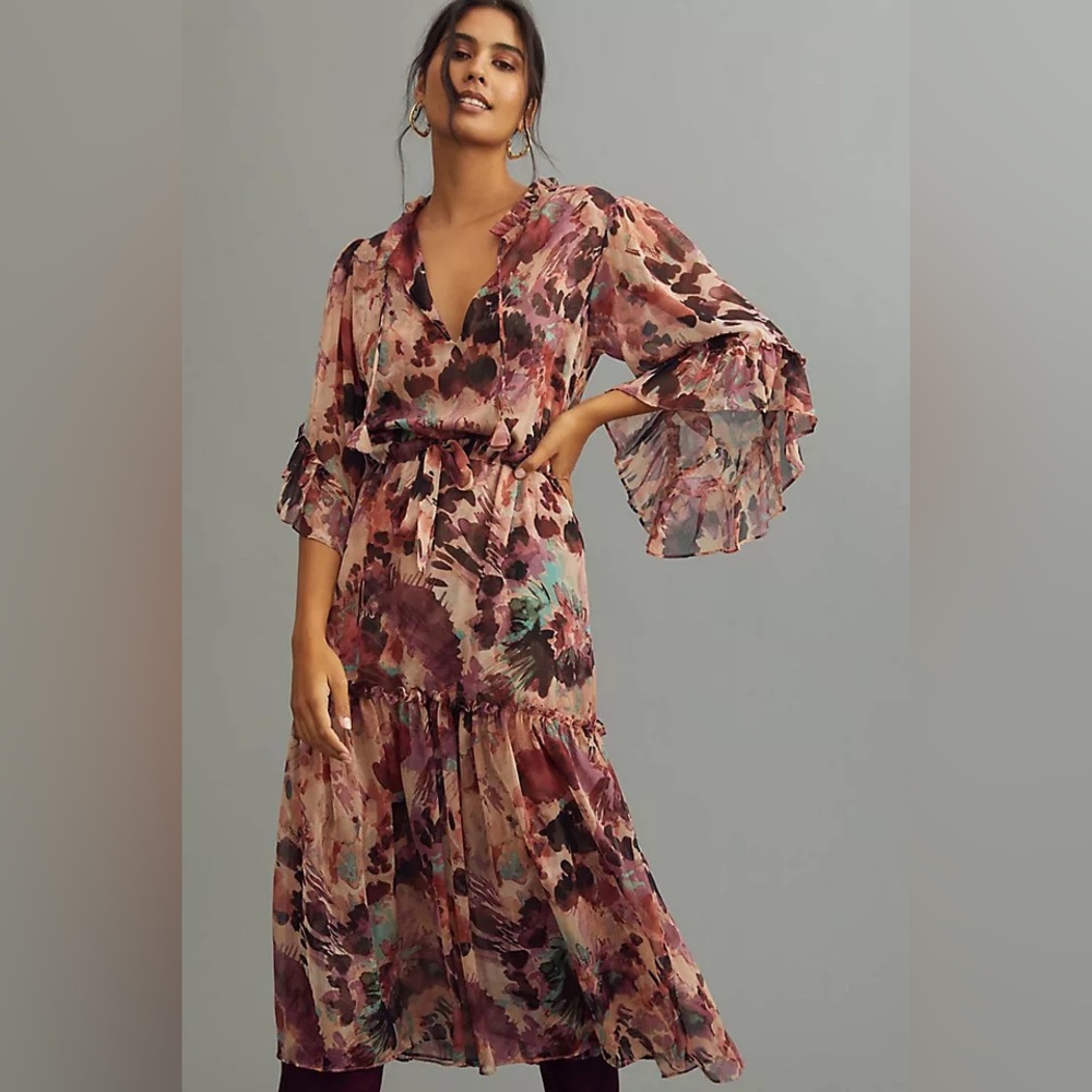 MISA Los Angeles Marcele Dress- Floral Dream Medium